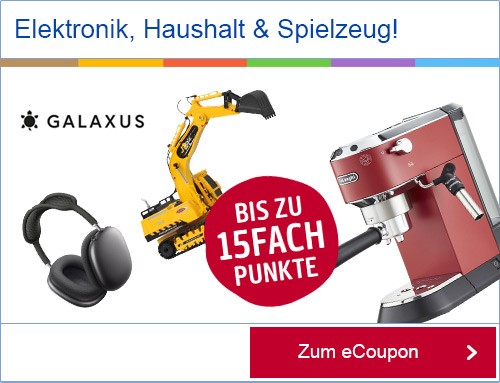 GALAXUS: Bis zu 15fach °P 