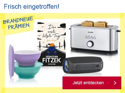 PAYBACK: Brandneue Prämien 