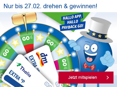 PAYBACK GO: Glücksrad 