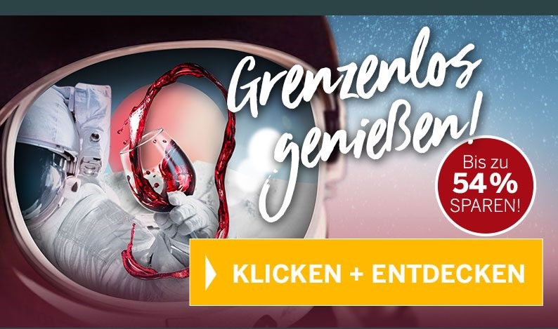 Grenzenlos genießen! Bis zu 54 % sparen!