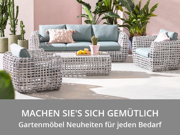 Gartenmöbel Neuheiten für jeden Bedarf
