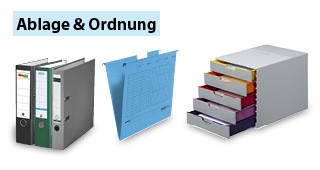 Ablage & Ordnung - Ordner, Hefter, Register uvm: alles für die Archivierung