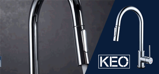 Küchenarmatur KEO Touch Koromo chrom