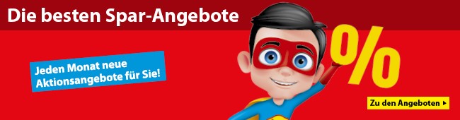 Die besten Angebote - Jeden Monat neue Aktionsangebote für Sie!