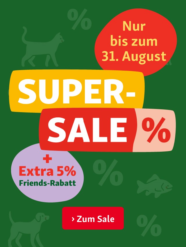 Super-Sale + 5% Friends Rabatt on Top