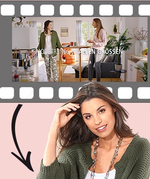 Zur Strickjacke