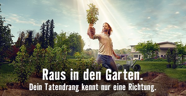 Reiß Deinen Garten aus dem Winterschlaf.
