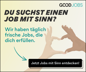 Hausanzeige: GoodJobs