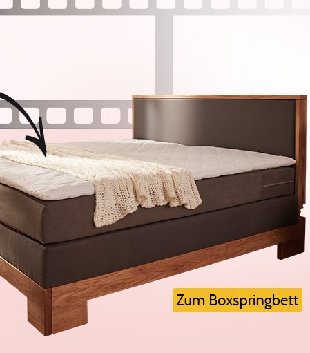 Zum Boxspringbett