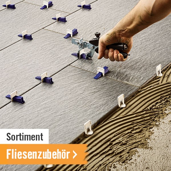 Sortiment Fliesenzubehör