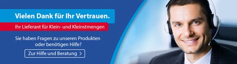 M Danke für Ihr Vertrauen
