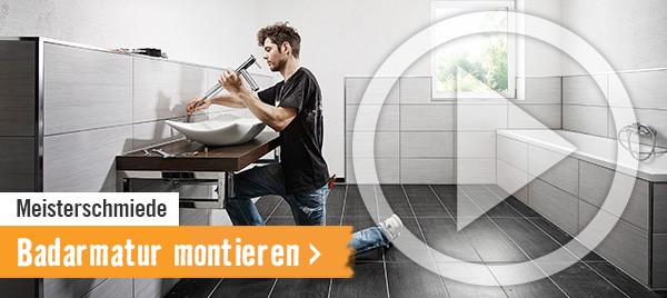 Meisterschmiede Badarmatur montieren