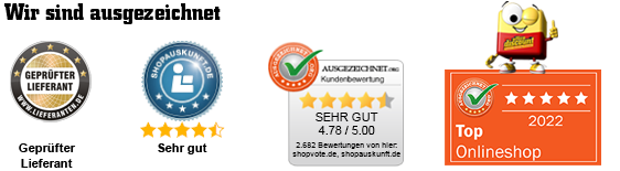 Wir sind ausgezeichnet