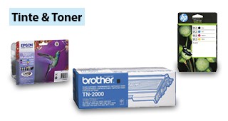 Tinte & Toner - Original-Tinten und -Toner sowie günstige Alternativen in großer Auswahl