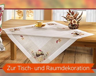 Zur Tisch- und Raumdekoration