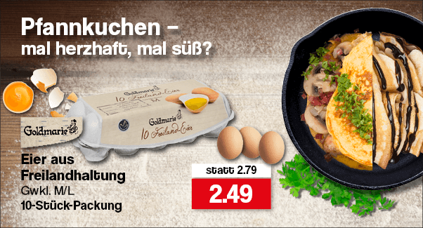 Pfannkuchen - mal herzhaft, mal süß?