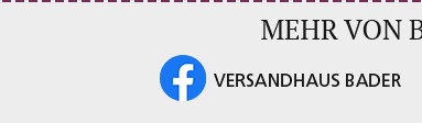 BADER auf Facebook