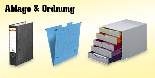 Ablage und Ordnung