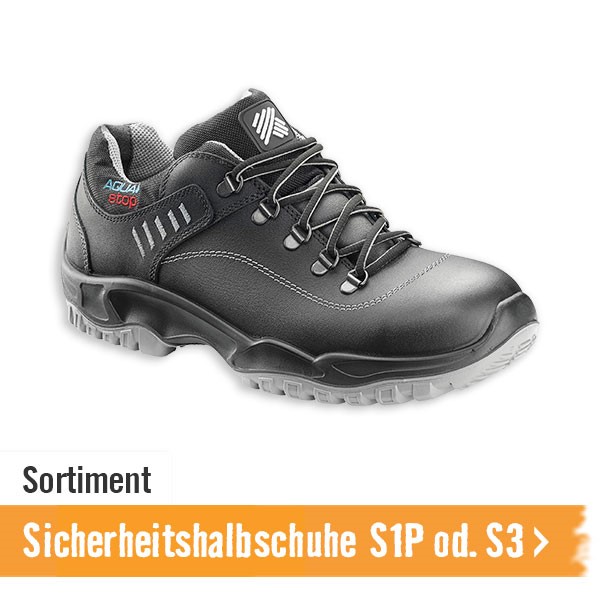 Sortiment Sicherheitshalbschuhe
