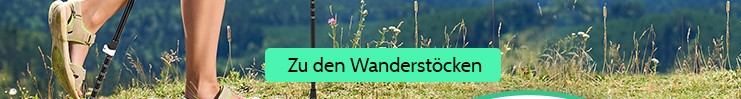 Zu den Wanderstöcken
