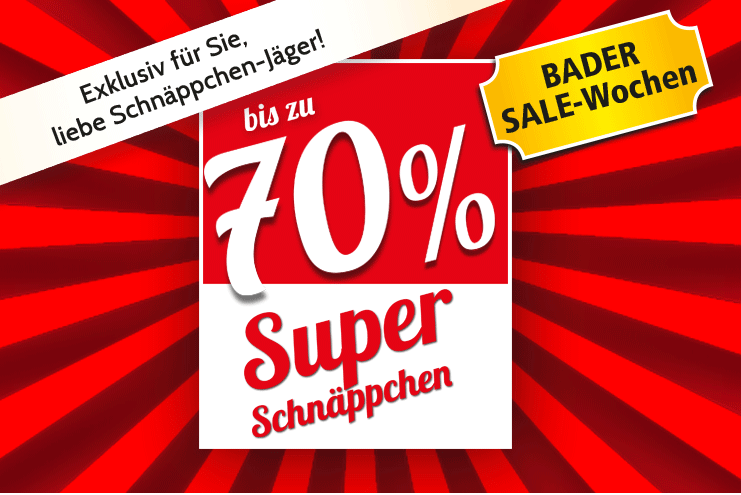 Jetzt Super-Schnäppchen sichern!