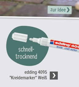 edding 4095 "Kreidemarker" Weiß