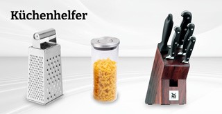 Praktische Küchenhelfer von WMF, Fackelmann, Victorinox und weiteren Top Marken