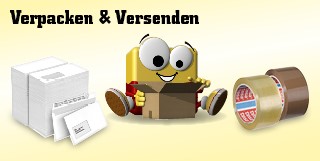Verpacken und Versenden