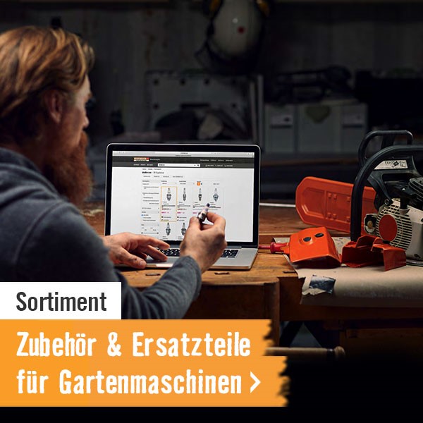 Ersatzteilbeschaffung für Gartenmaschinen