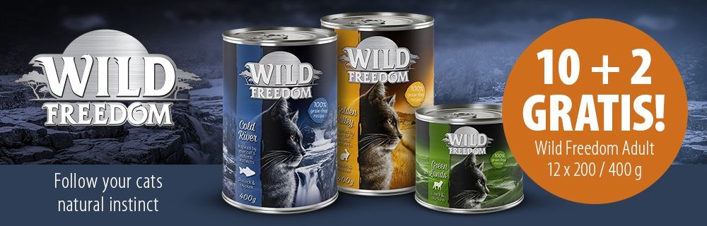 Wild Freedom 12 x 200 / 400 g