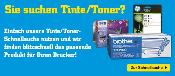 Suchen Sie Tinte oder Toner