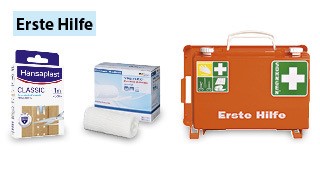 Erste Hilfe - Für den Ernstfall optimal ausgestattet