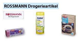 Rossmann-Artikel - Drogerieartikel von Rossmann zum kleinen Preis