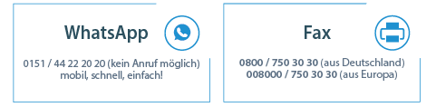 M Box WhatsApp und Fax