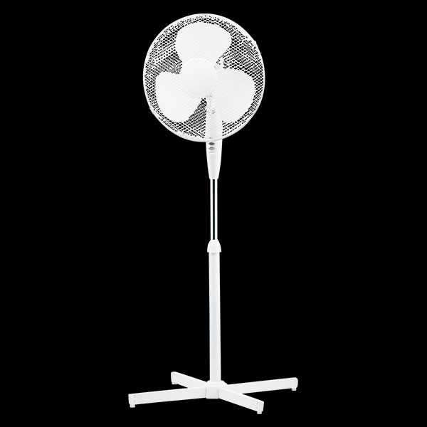 Standventilator Ø 40 cm weiß 50W H 1,25 m