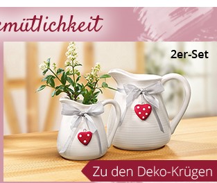 Zu den Deko-Krügen
