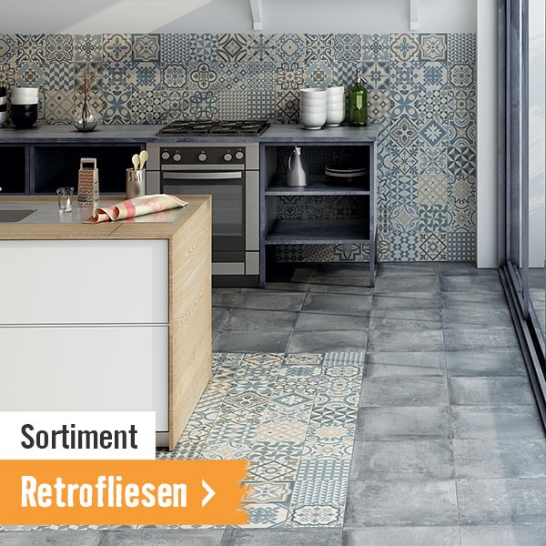 Sortiment Retro Fliesen