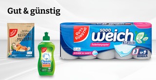 Produkte von Gut & Günstig - EDEKA-Qualität zum kleinen Preis