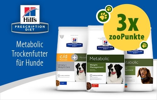 3x Zoopunkte auf ausgewählte Hill's Produkte