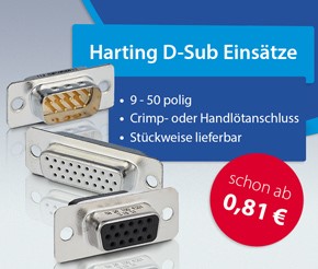 KB D-Sub Einsätze