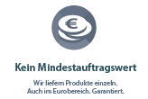 D kein Mindestauftragswert