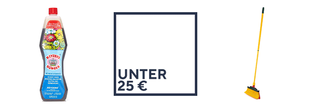 Gartenhelfer unter 25 Euro