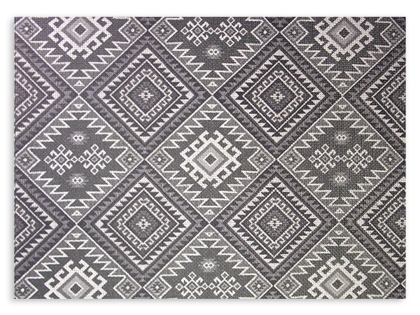 Outdoorteppich Kela anthrazit 90x150 cm