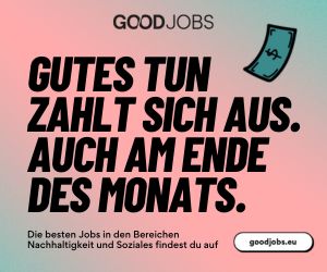 Hausanzeige: GoodJobs