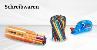 Top Marken Schreibwaren - Kugelschreiber, Textmarker, Bleistifte und vieles mehr
