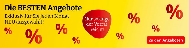 Die BESTEN Angebote - Jetzt NEU!