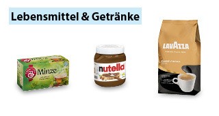 Lebensmittel & Getränke - Aufstriche, Snacks, Kaffee uvm. günstig online kaufen