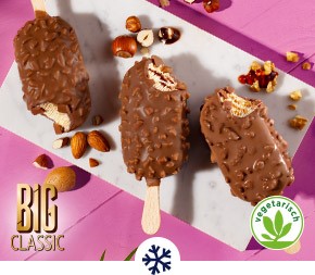 Unsere neue BIG Classic Box für alle Nussfans: 2 x BIG Classic Mandel, 2 x BIG Classic Walnuss und 2 x BIG Classic Haselnuss. Zum Produkt.