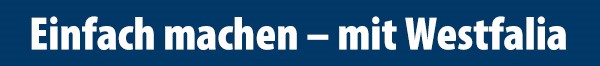 Einfach machen - mit Westfalia: