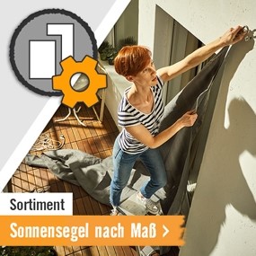 Sortiment Sonnensegel nach Maß